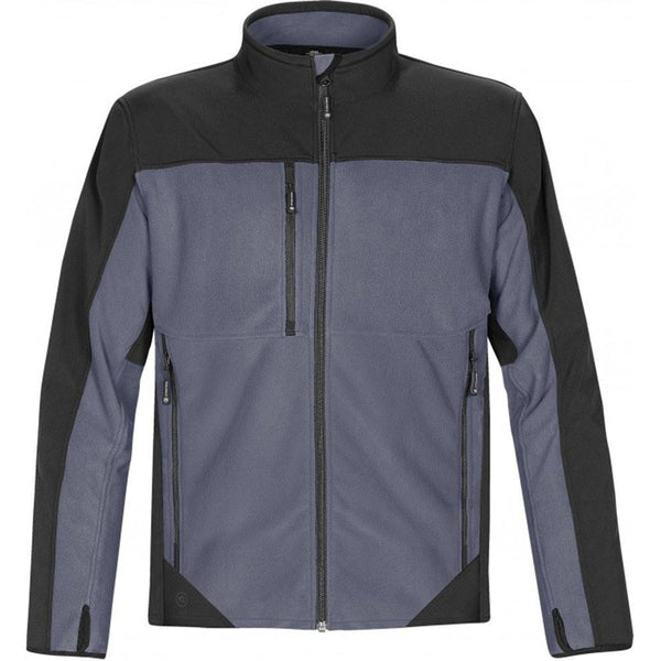 Stormtech Men’s Nightshadow/Black Hybrid Fleece Softshell