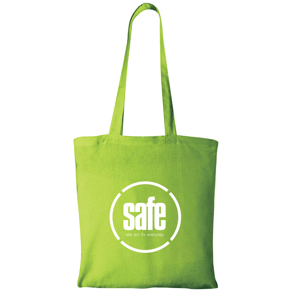 Bullet Lime Green Carolina Cotton Canvas Convention Tote