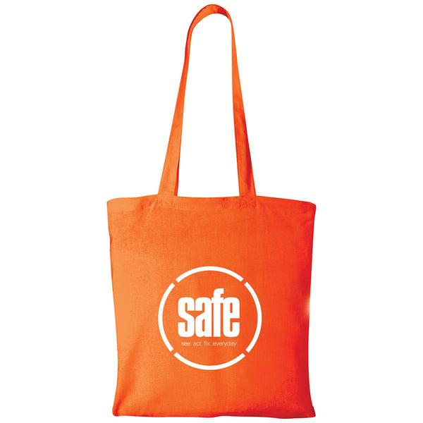 Bullet Orange Carolina Cotton Canvas Convention Tote