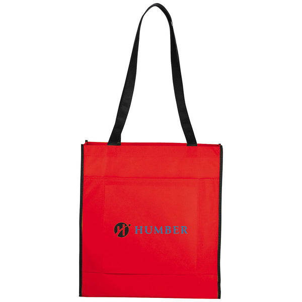 Bullet Red Chattanooga Non-Woven Convention Tote