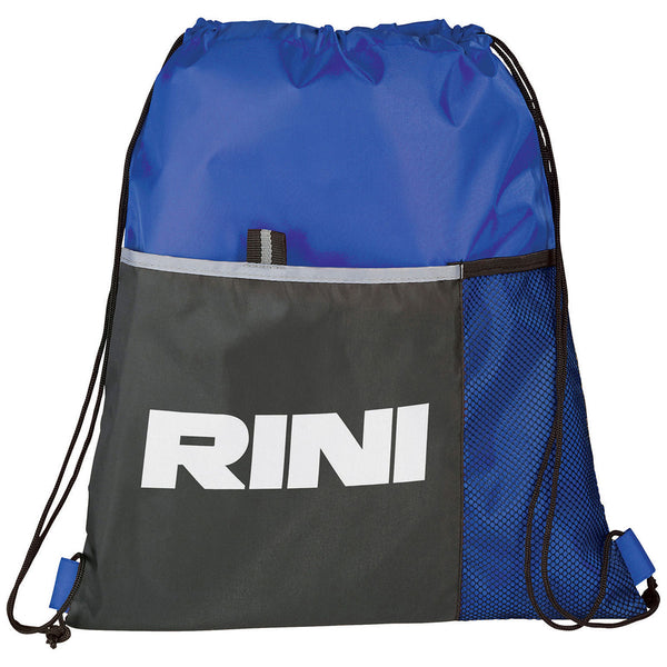 Bullet Royal Blue Free Throw Drawstring Bag