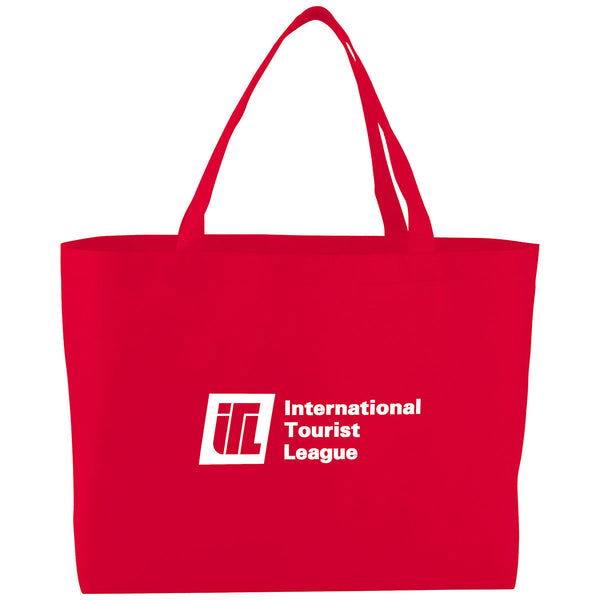 Bullet Red Big Boy Non-Woven Shopper Tote