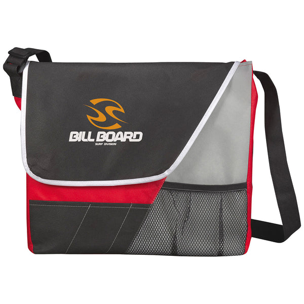 Bullet Red Rhythm Non-Woven Messenger Bag