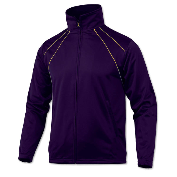 BAW Men’s Purple/Gold Dual Line Tricot Jacket