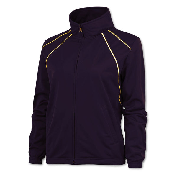 BAW Women’s Purple/Gold Dual Line Tricot Jacket