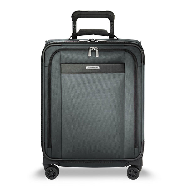 Briggs & Riley Slate Transcend Wide Carry-On Expandable Spinner