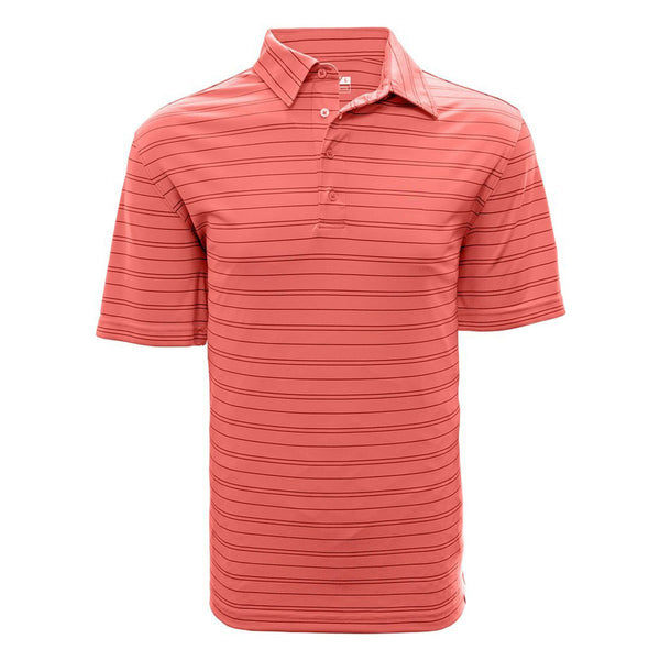 Levelwear Men’s Persimmon/Black Deion Polo