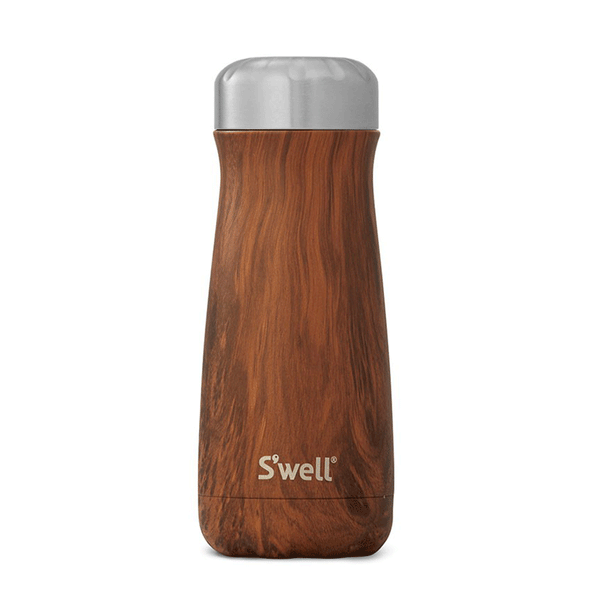 S’well Teakwood 16 oz Traveler Bottle