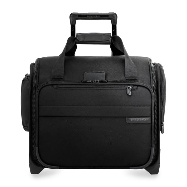 Briggs & Riley Black Baseline Rolling Cabin Bag